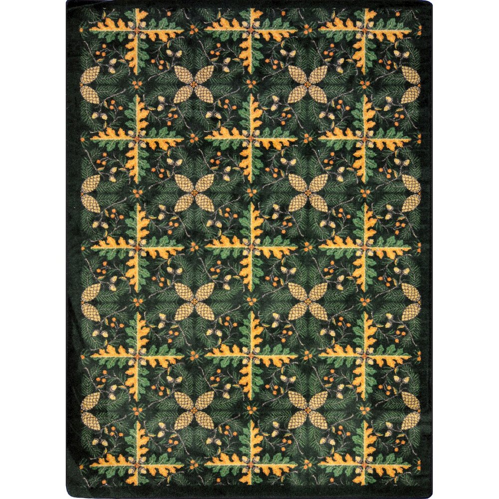 Kaleidoscope Tahoe 3'10" x 5'4" Area Rug in Color Pine