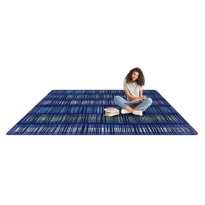 Kid Essentials Verve 3'10" x 5'4" Area Rug in Color Violet