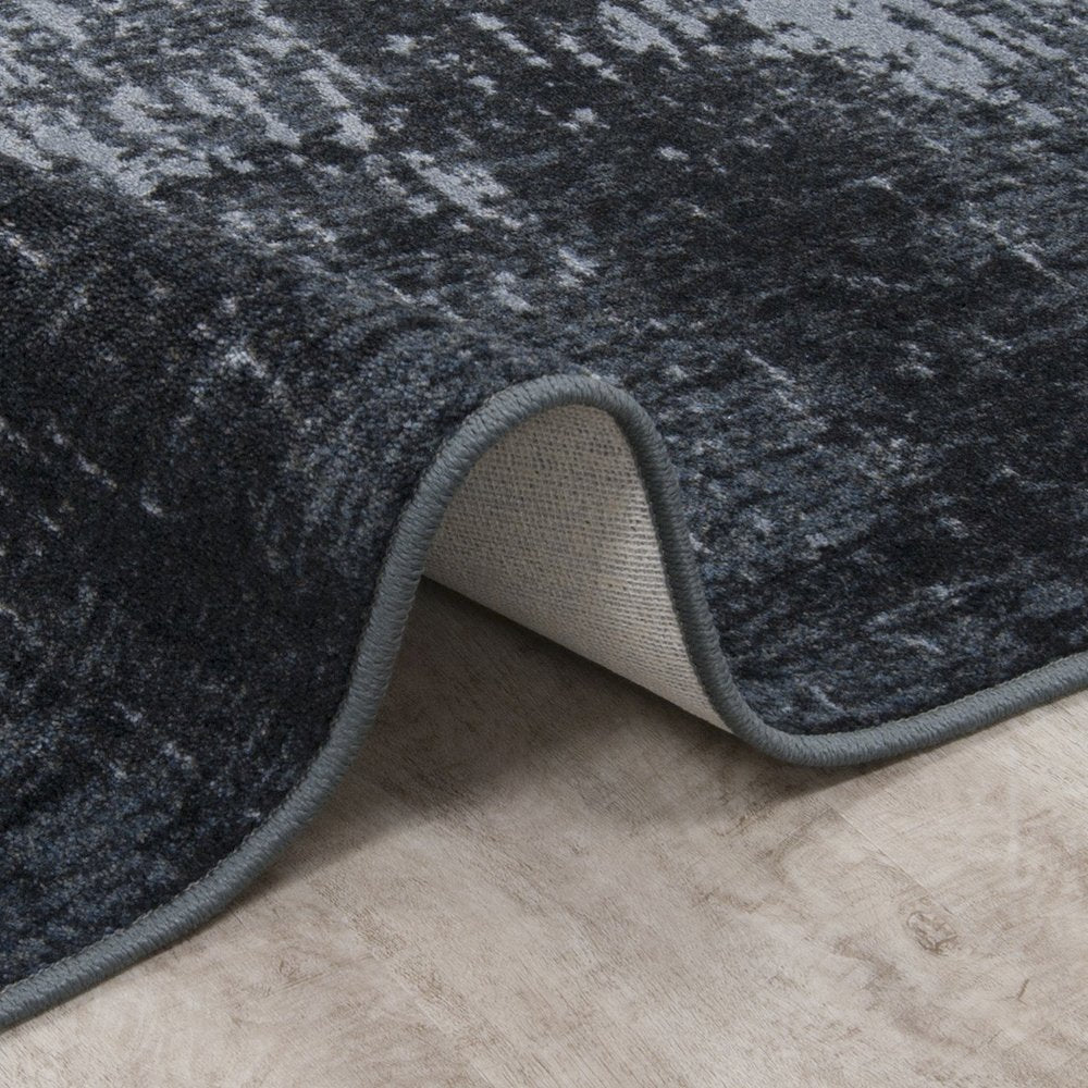 First Take Winterhaven 3'10" x 5'4" Area Rug in Color Charcoal