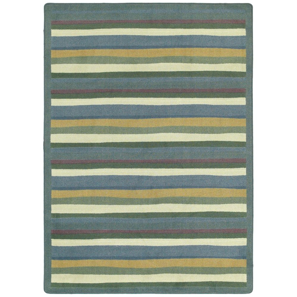 Kid Essentials Yipes Stripes 3'10" x 5'4" Area Rug in Color Soft