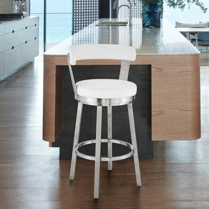 Kobe 30" Bar Height Swivel Bar Stool