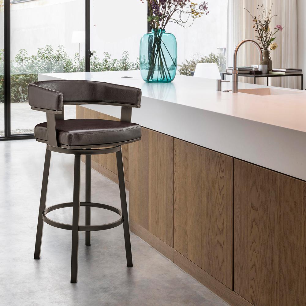 Cohen 26" Counter Height Swivel Bar Stool