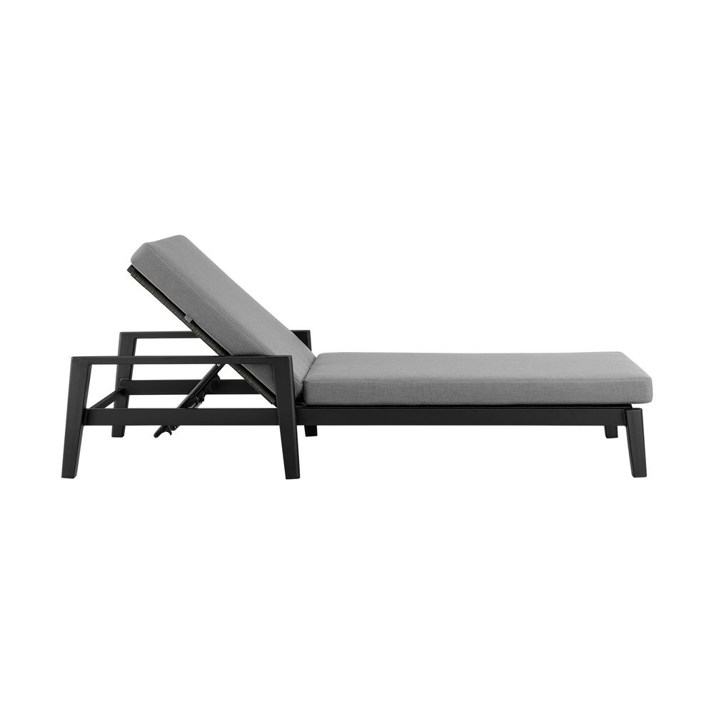 Grand Outdoor Patio Adjustable Chaise Lounge Chair
