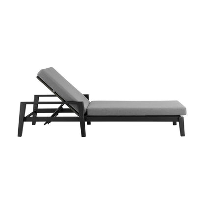 Grand Outdoor Patio Adjustable Chaise Lounge Chair