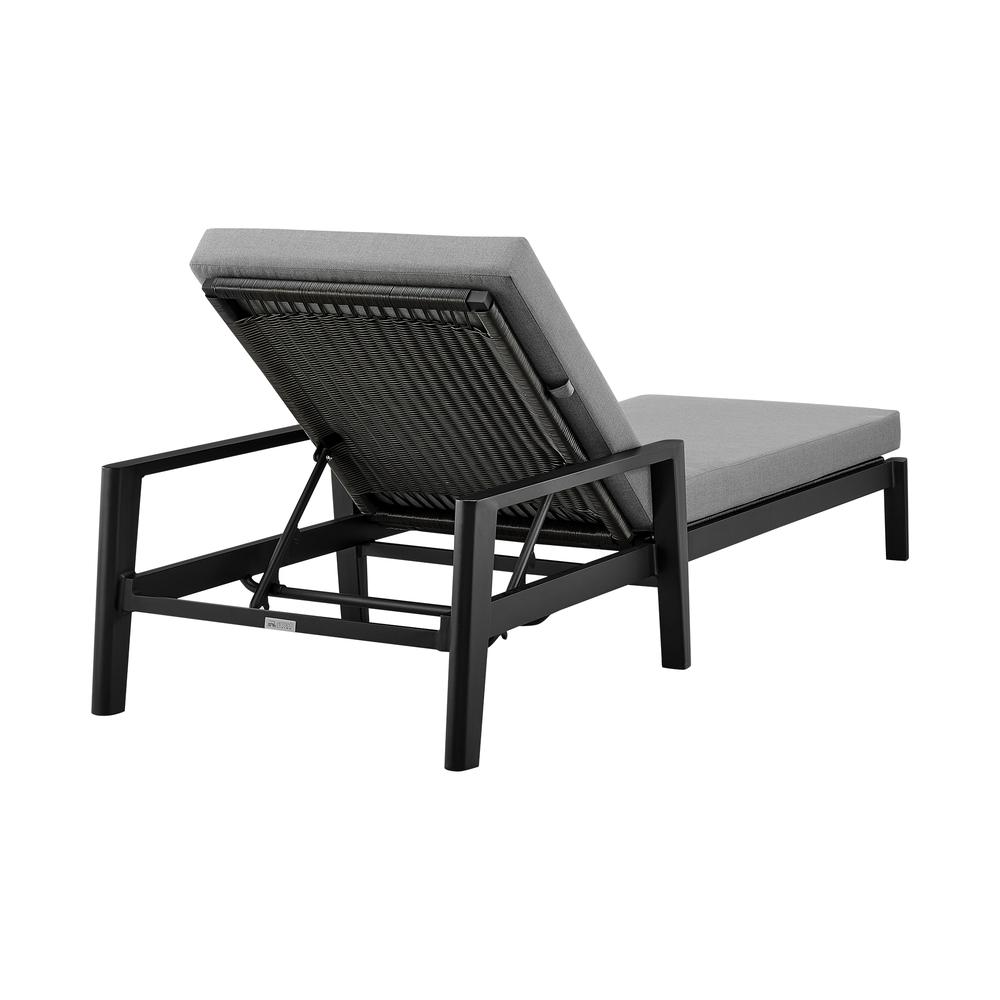 Grand Outdoor Patio Adjustable Chaise Lounge Chair