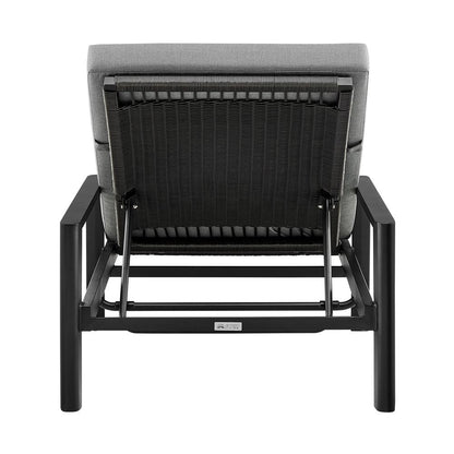 Grand Outdoor Patio Adjustable Chaise Lounge Chair