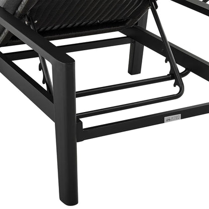 Grand Outdoor Patio Adjustable Chaise Lounge Chair