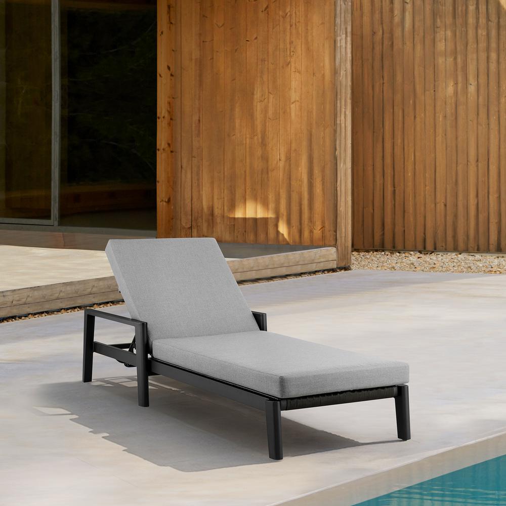 Grand Outdoor Patio Adjustable Chaise Lounge Chair