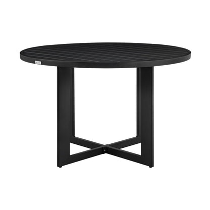 Grand Outdoor Patio 5-Piece Round Dining Table Set