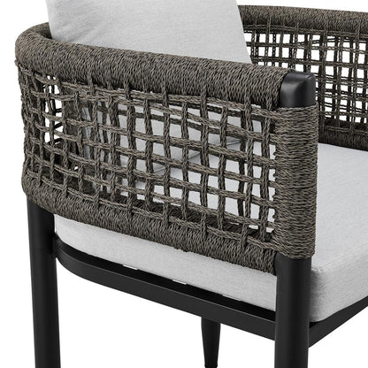 Felicia Outdoor Patio 5-Piece Dining Table Set