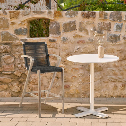 Nabila Outdoor Counter and Bar Height Stool