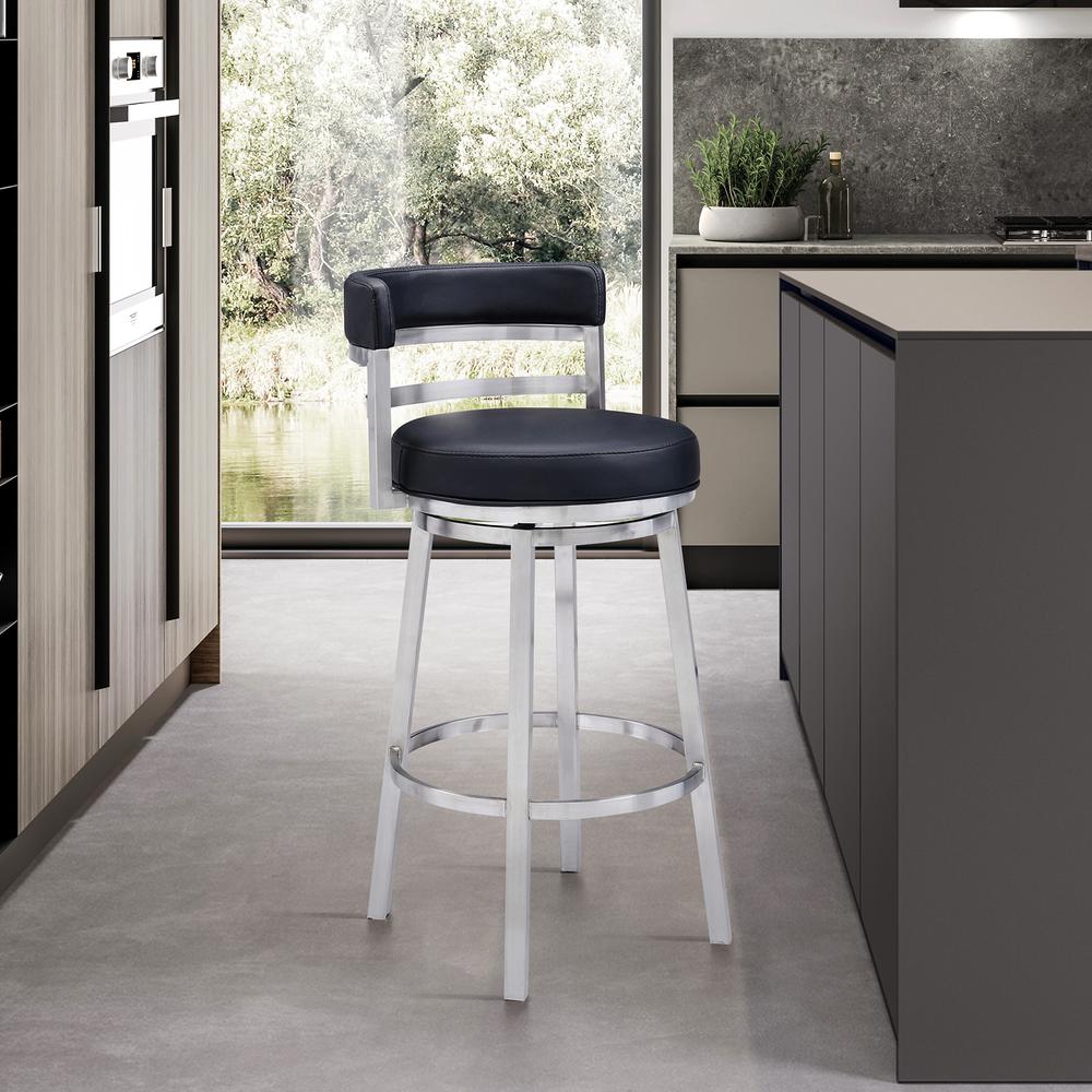 Titana 26" Counter Height Swivel Bar Stool