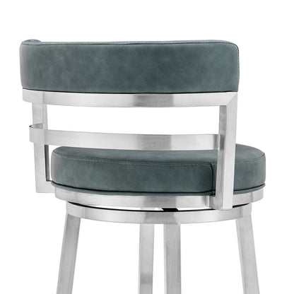 Titana 26" Counter Height Swivel Bar Stool