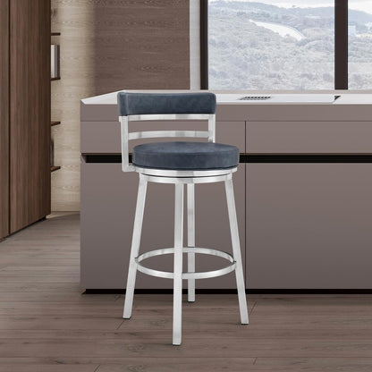 Titana 26" Counter Height Swivel Bar Stool