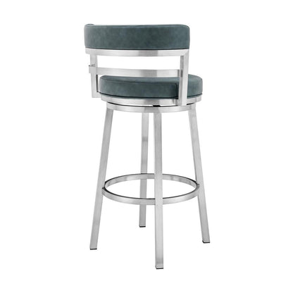 Titana 30" Bar Height Swivel Bar Stool