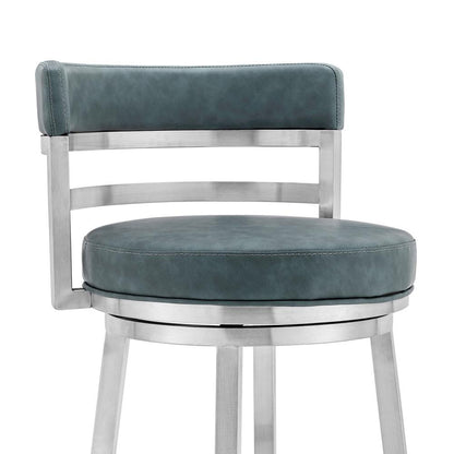 Titana 30" Bar Height Swivel Bar Stool