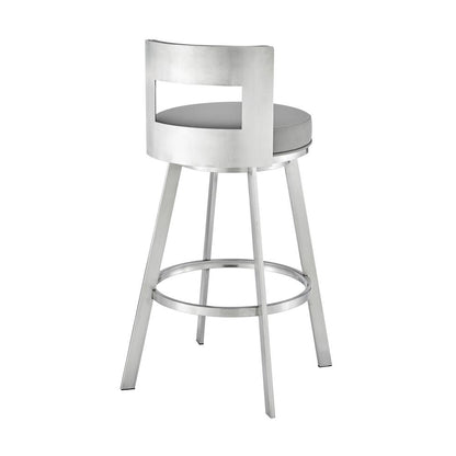 Lynof Swivel Counter Stool