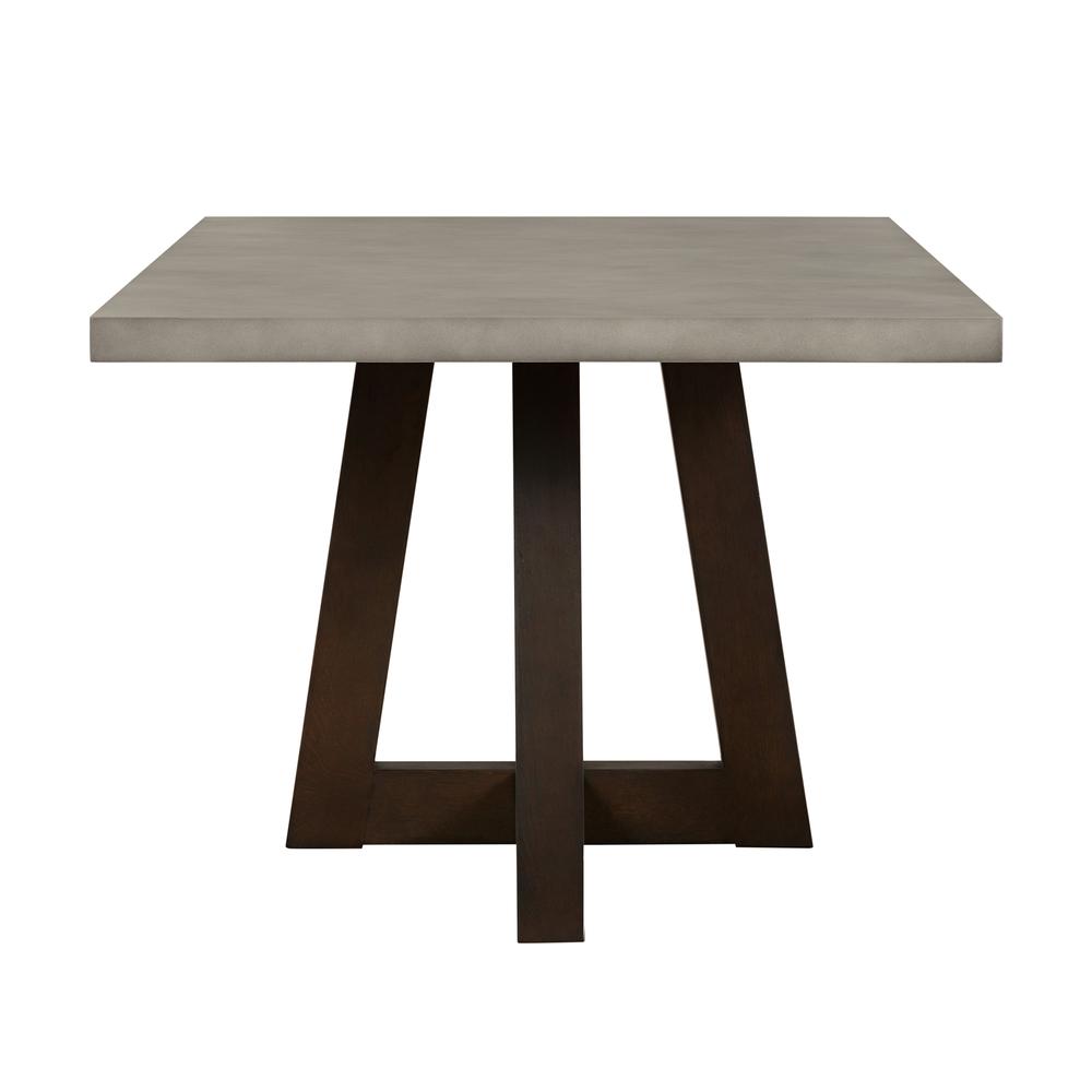 Elodie Grey Concrete and Dark Grey Oak Rectangle Dining Table