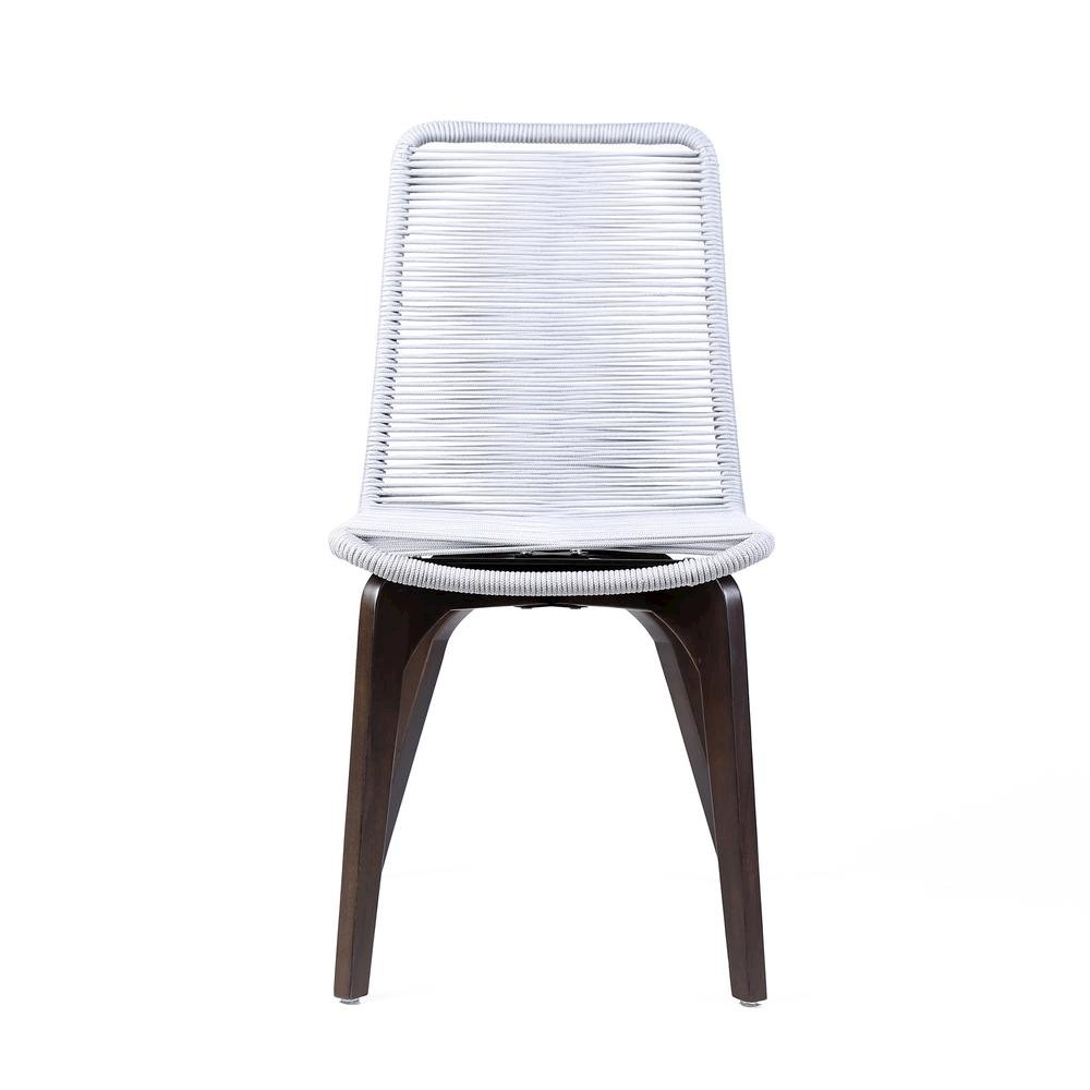 Patio Chair Set – Outdoor Dining Chairs and Porch Chairs in Silver Finish