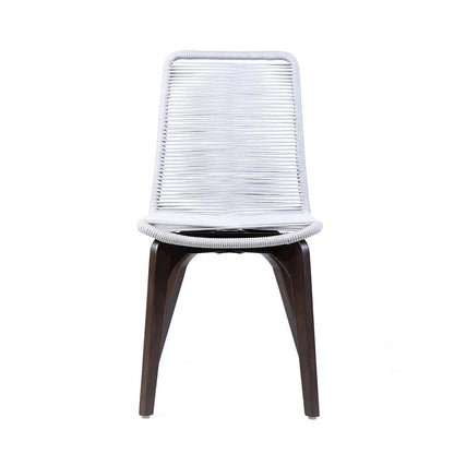 Patio Chair Set – Outdoor Dining Chairs and Porch Chairs in Silver Finish