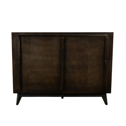 Baly Acacia Mid-Century Platform King Bed
