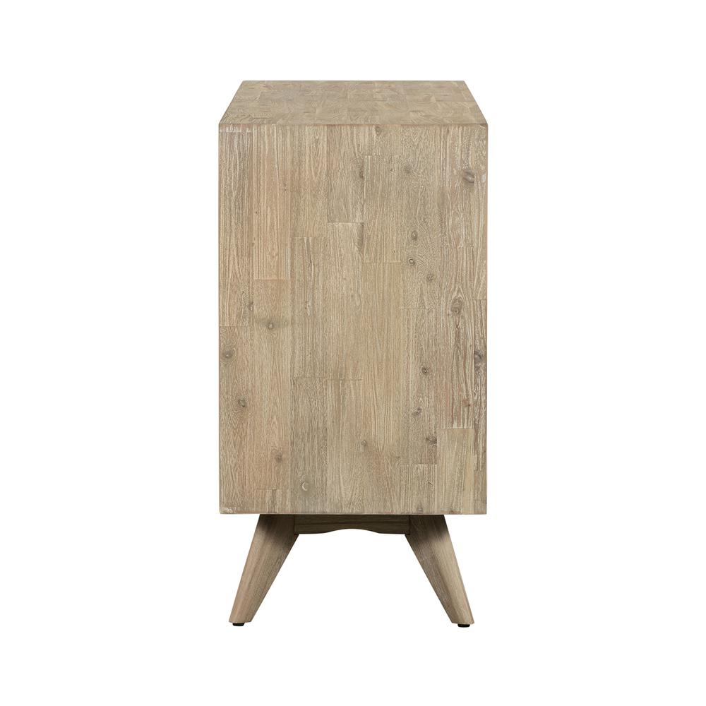 Baly Acacia Mid-Century 6 Drawer Dresser