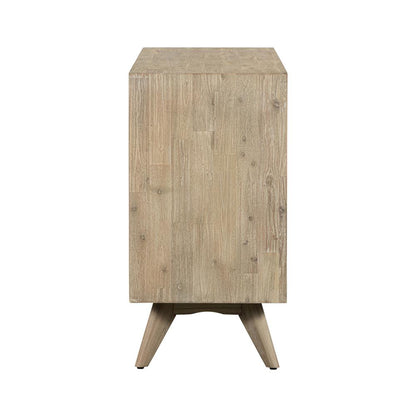 Baly Acacia Mid-Century 6 Drawer Dresser