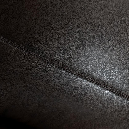 Pompeii 87" Dark Brown Leather Sofa