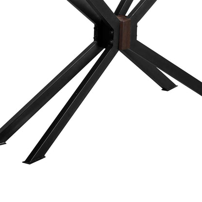 Pirate Acacia Modern Console Table, Coffee Bean Brush