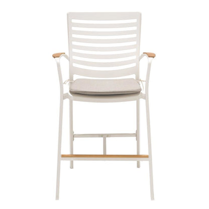 Bar Stool – Outdoor Bar Stools with Teak Accents and Bar Height Chairs