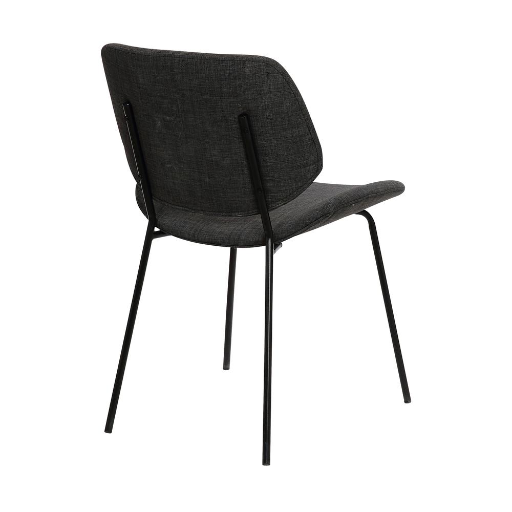 Quest Charcoal Modern Dining Accent Chair