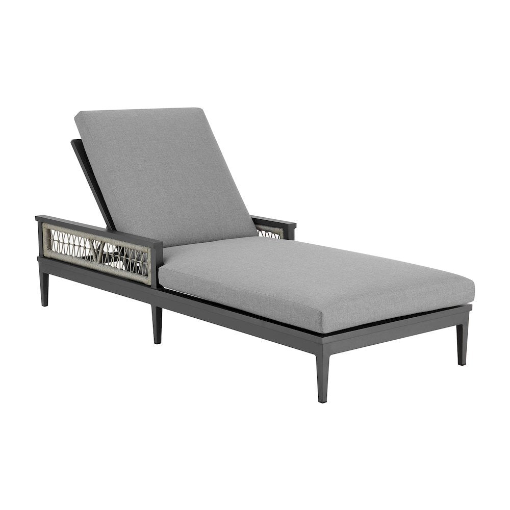 Chaise Lounge – Aluminum Outdoor Chaise Lounge Chair for Poolside Use