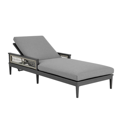 Chaise Lounge – Aluminum Outdoor Chaise Lounge Chair for Poolside Use
