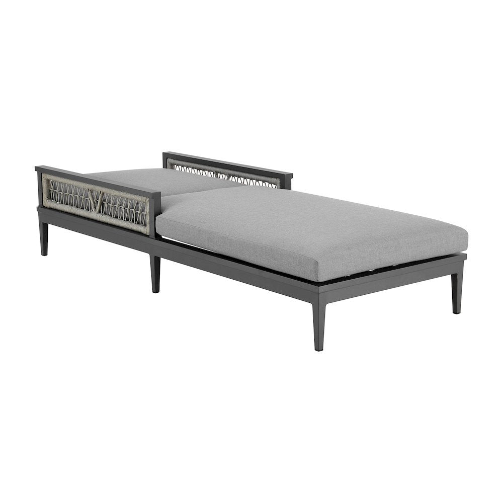 Chaise Lounge – Aluminum Outdoor Chaise Lounge Chair for Poolside Use