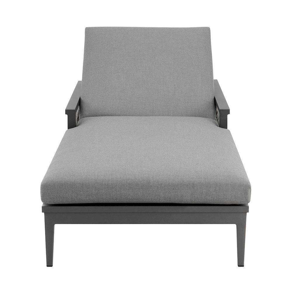 Chaise Lounge – Aluminum Outdoor Chaise Lounge Chair for Poolside Use