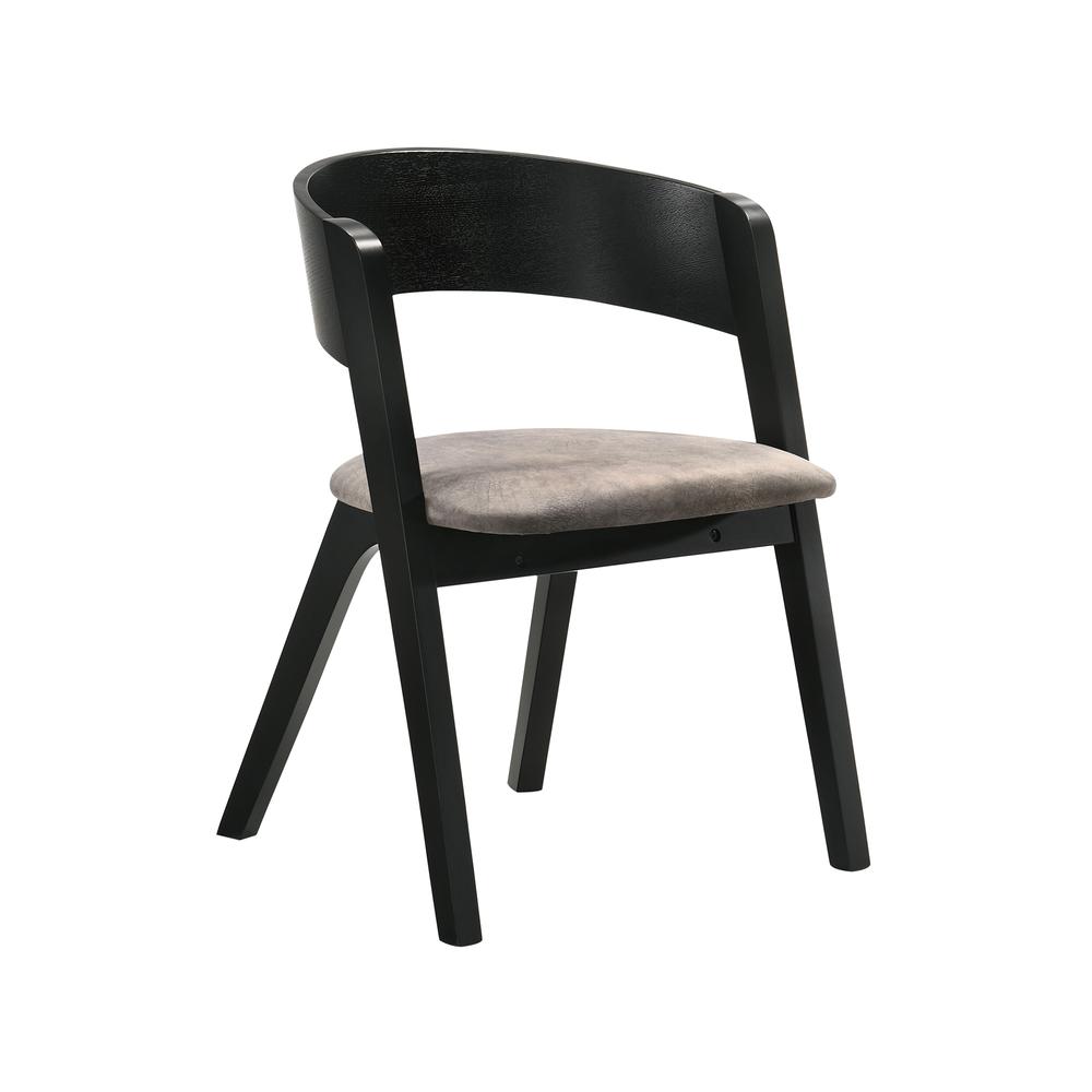 Cortina Jackie 5 Piece Black Dining Set