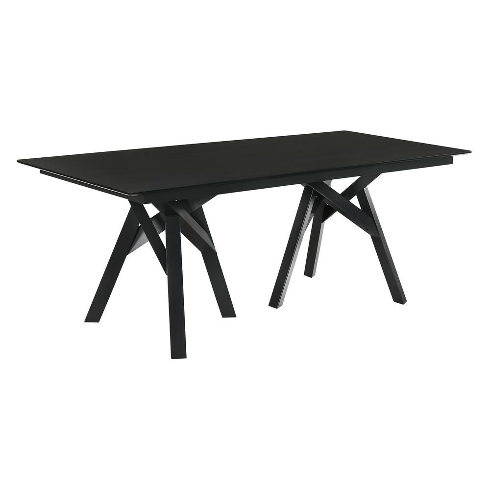 Cortina Jackie 5 Piece Black Dining Set