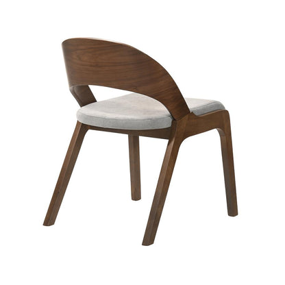 Cortina Polly 5 Piece Walnut Dining Set