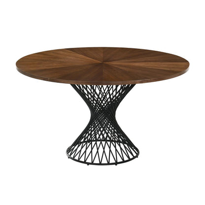 Cirque Jackie 5 Piece Walnut Dining Set