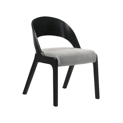 Venus Polly 5 Piece Black Dining Set