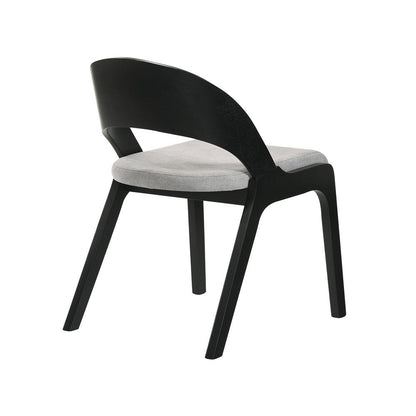 Venus Polly 5 Piece Black Dining Set