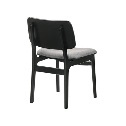 Venus Lima 5 Piece Black Dining Set