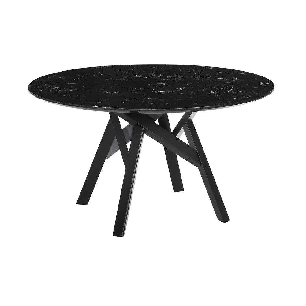 Venus Lima 5 Piece Black Dining Set