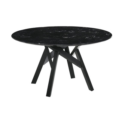 Venus Lima 5 Piece Black Dining Set