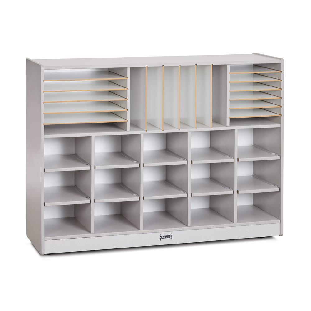 Sectional Cubbie-Tray Mobile Unit
