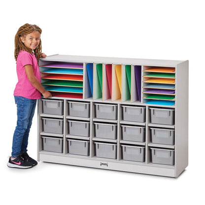 Sectional Cubbie-Tray Mobile Unit
