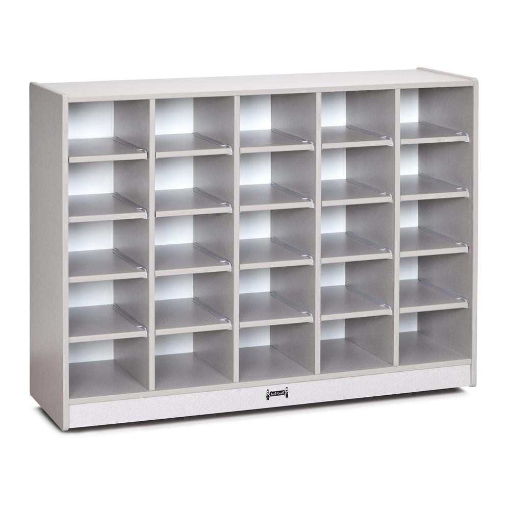 25 Cubbie-Tray Mobile Storage