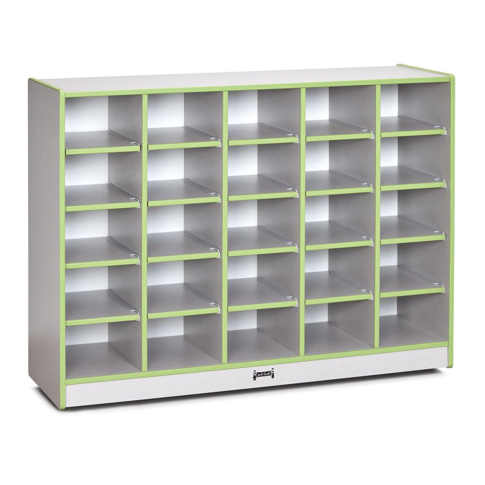 25 Cubbie-Tray Mobile Storage