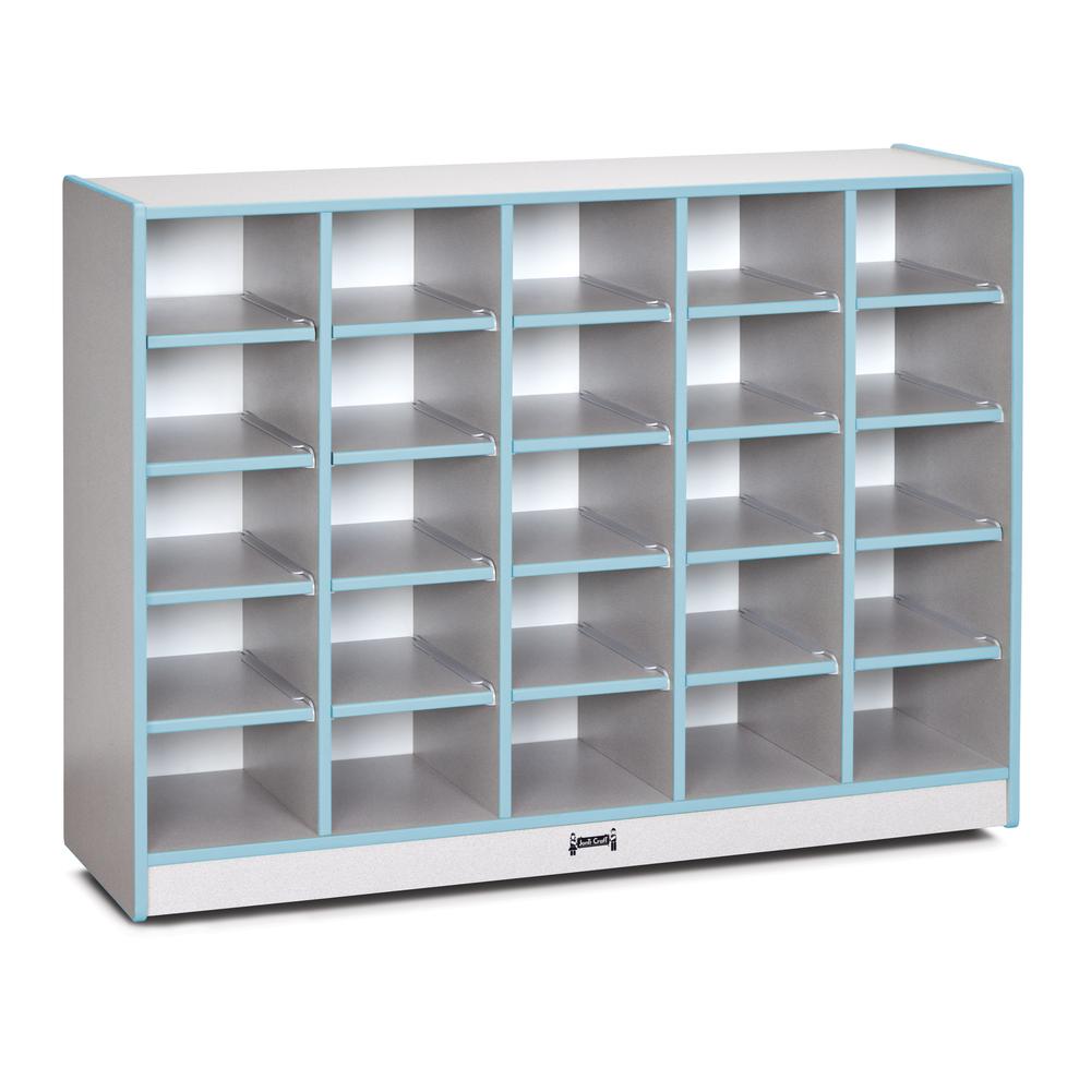 25 Cubbie-Tray Mobile Storage