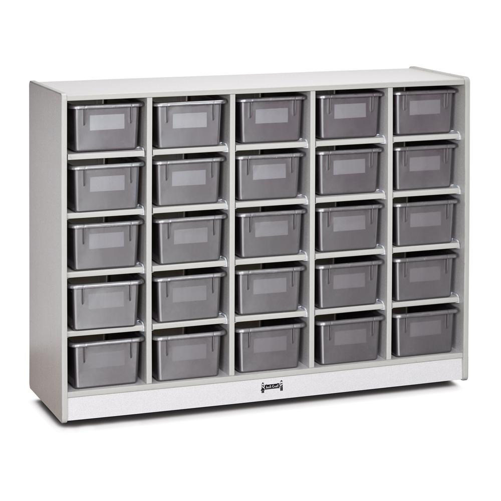 25 Cubbie-Tray Mobile Storage